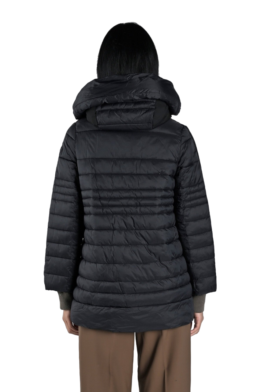 Canadian Giacca lunga da donna con cappuccio Alma CN.G223368W nero