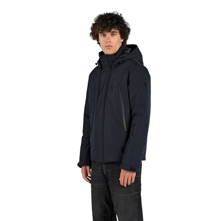 Canadian giubbotto da uomo con cappuccio Old Crow CN.G224393/DKNAV blu