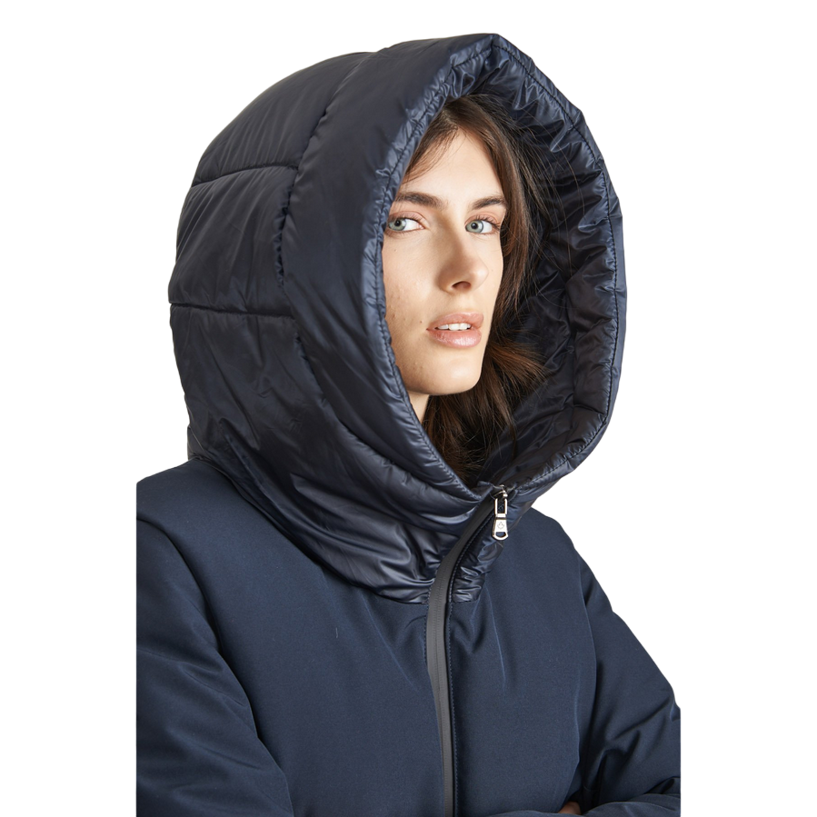 Canadian giubbotto impermeabile da donna con cappuccio Lytton CN.G224377W/DKNAV blu