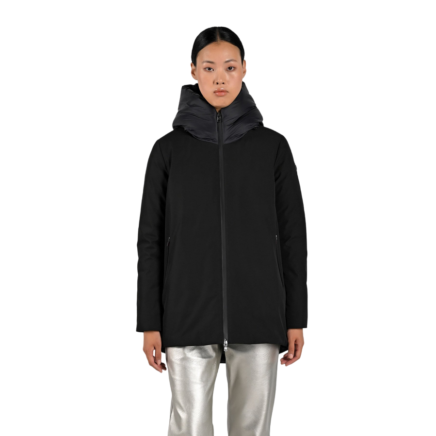 Canadian giubbotto lungo da donna con cappuccio Tesin Ricycled CN