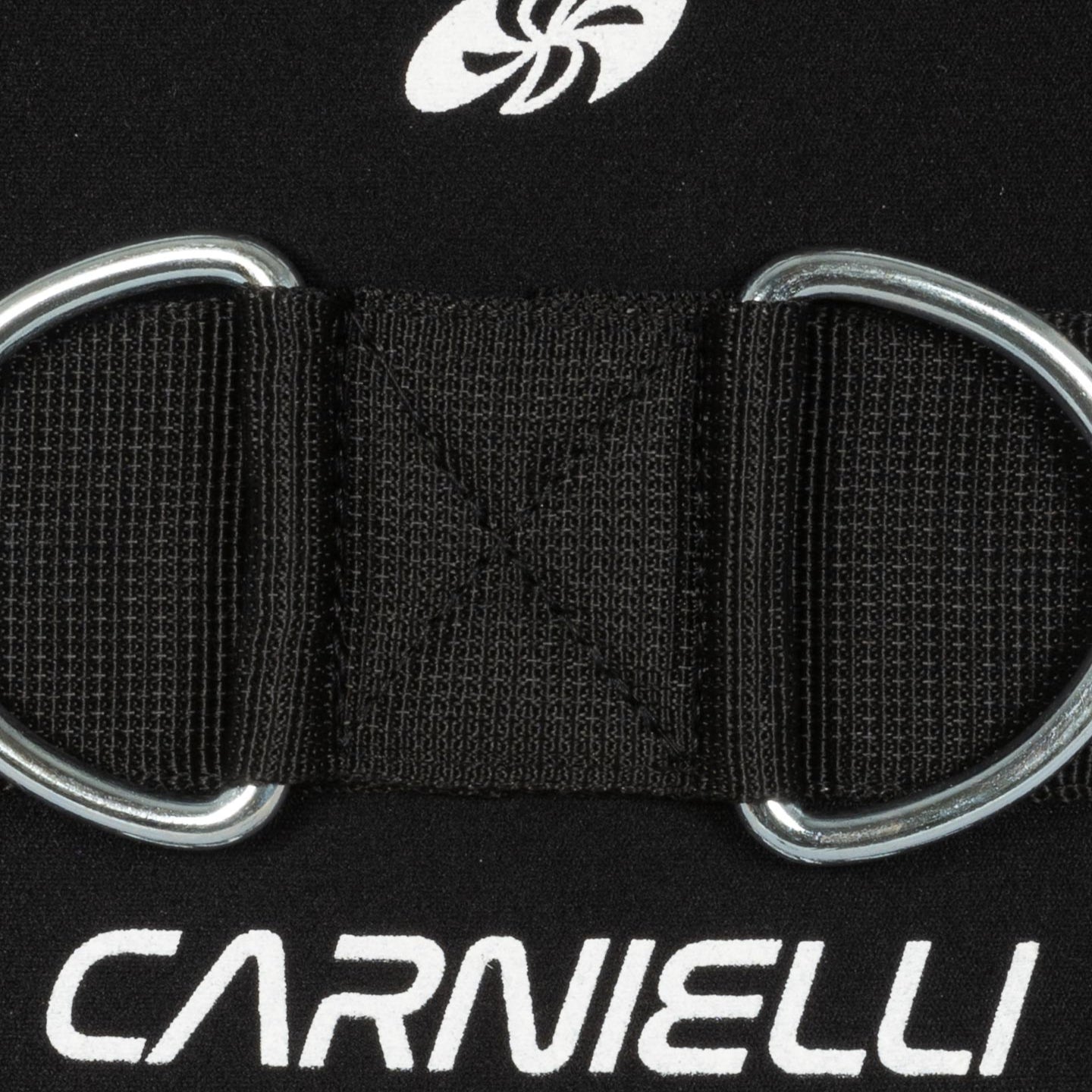Carnielli cintura per sollevamento in cordura da 15cm con anelli BEL-CO13-052 nero