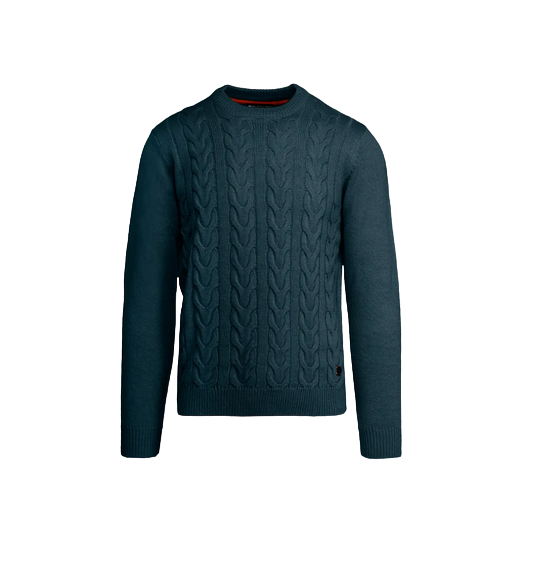 Censured maglia girocollo da uomo MM6288TWAC3_291 blu