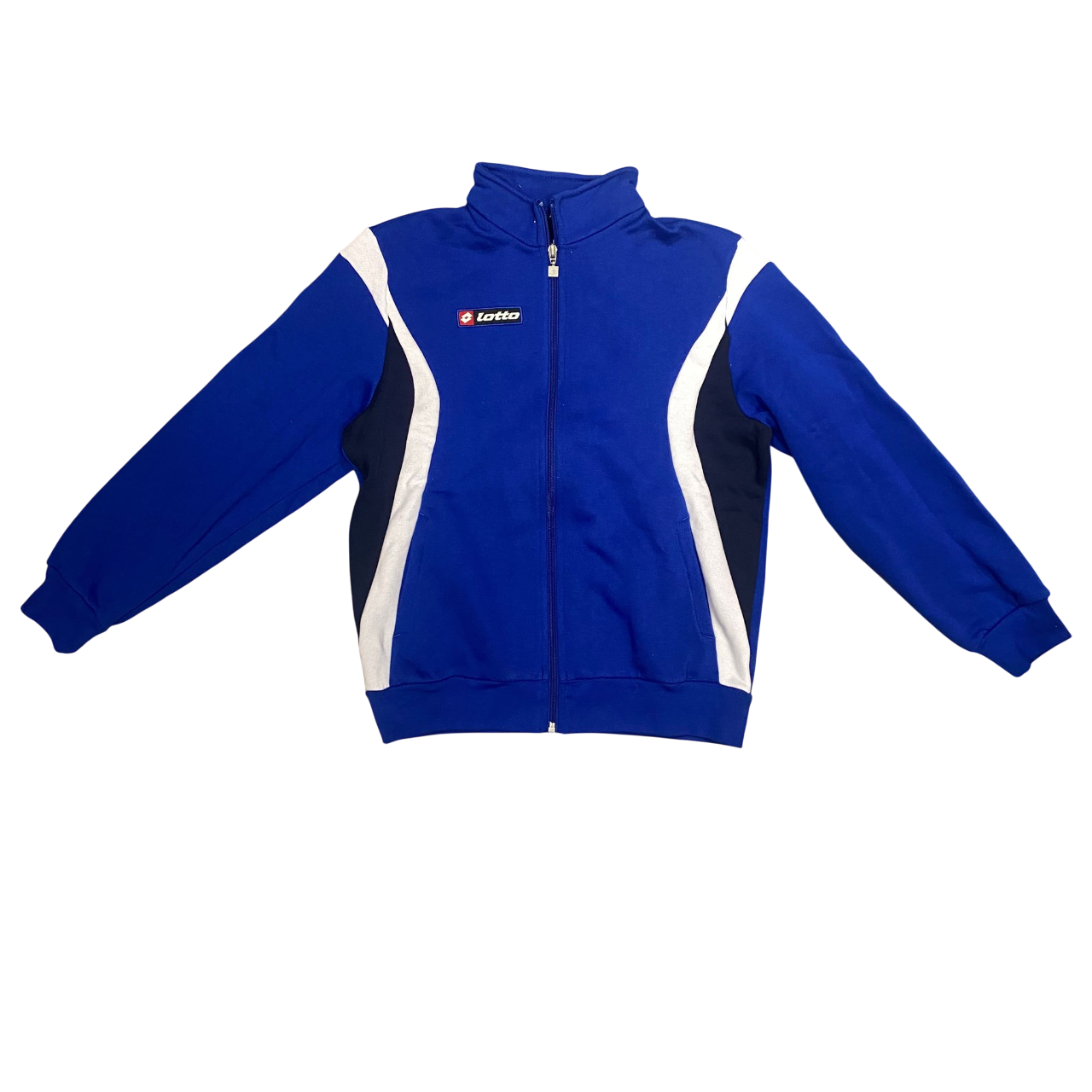 Dettaglio cerniera tuta Lotto Junior Star M5245 Azzurro-Blu