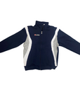 Dettaglio cerniera giacca tuta Lotto Junior Star M5246 Blu