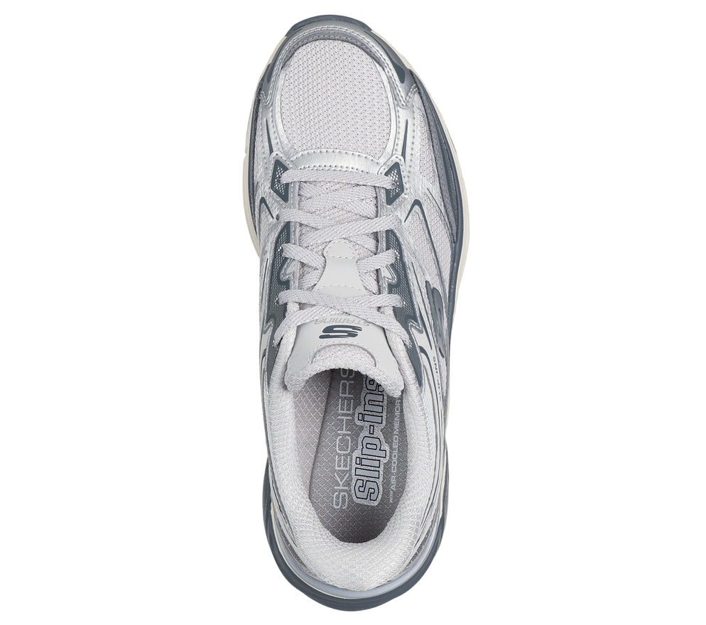 Skechers Slip-ins: Sneakers Donna Stamina Sport 150710/SIL Argento