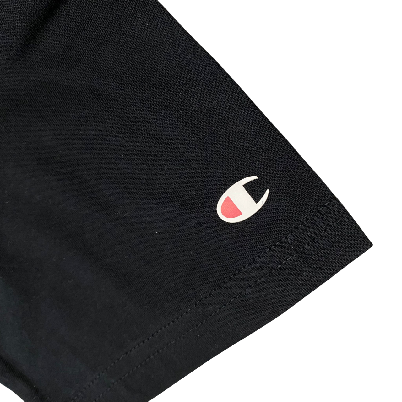 Champion 2 magliette girocollo manica corta junior 306581 WW001 bianco-nero