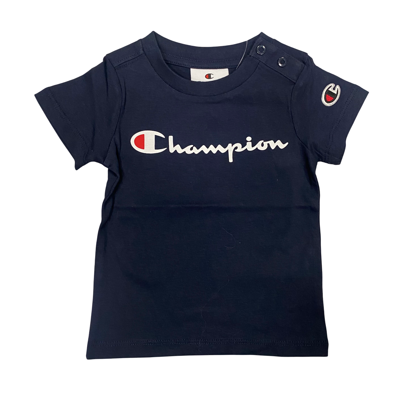 Champion 3 magliette manica corta da bambino 306900 BS501 blu-bianco-verde