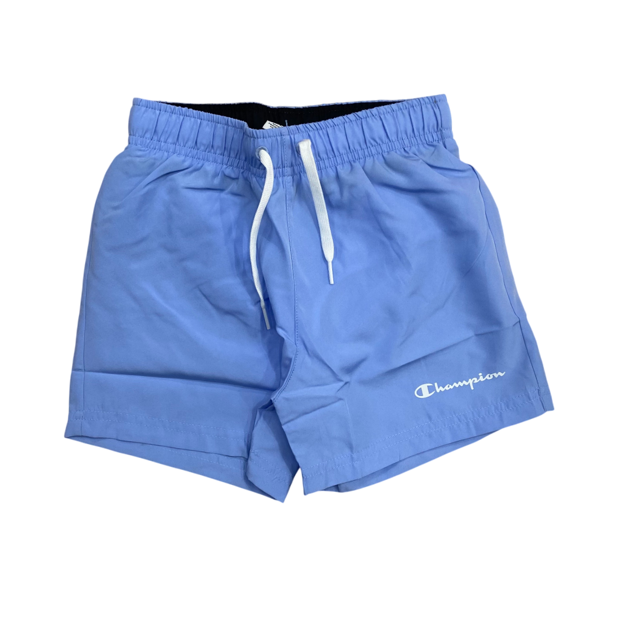 Set estivo Champion per bambini modello 307063 WW001 bianco e blu, completino infant originale - pantaloncino