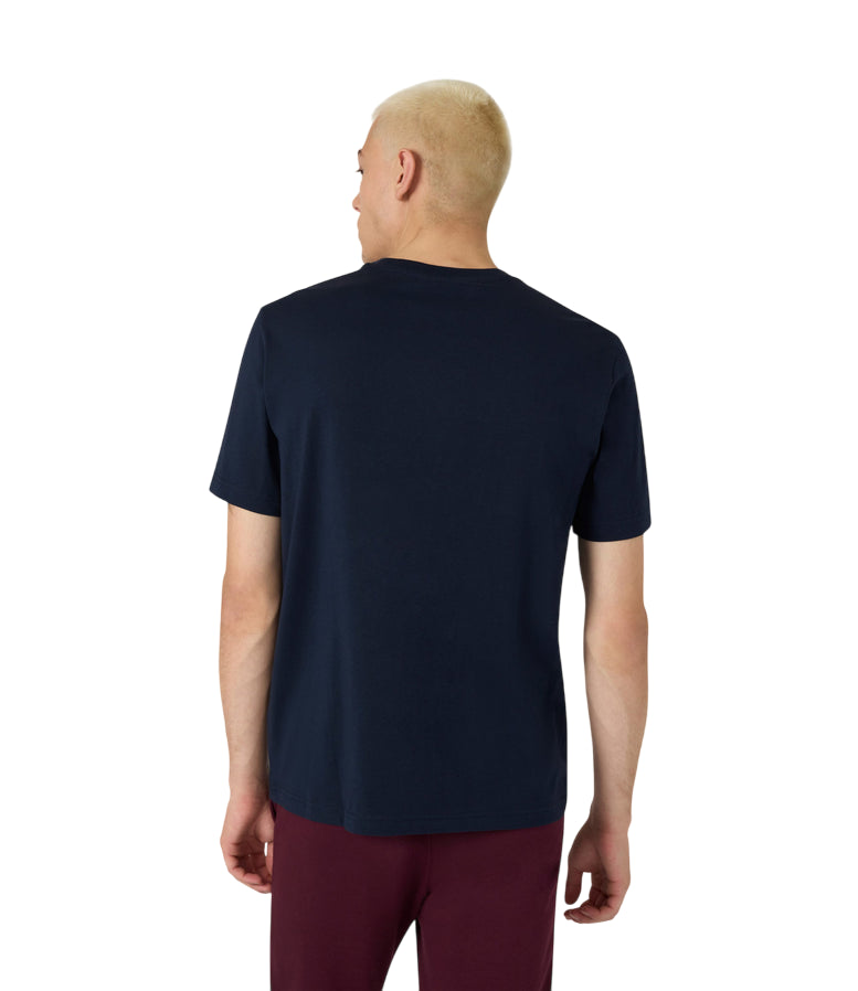 Champion Maglietta Uomo 221943 BS501 Blu – cotone, manica corta, comfort e stile casual - retro