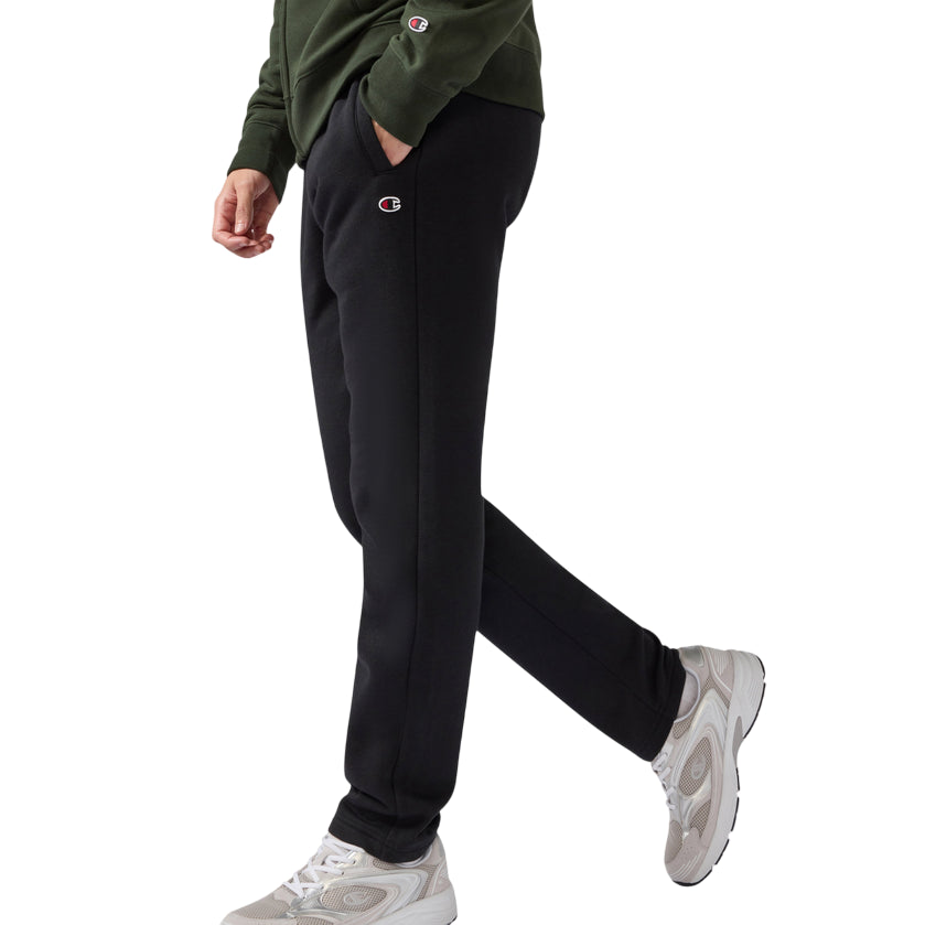 Champion Tuta Uomo 221786 GS586 Verde-Nero – cotone felpato, comfort, stile sportivo - pantalone