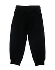 Champion pantalone sportivo da bambino con elastico alla caviglia 307051 KK001 nero