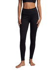 Champion pantalone sportivo da donna Leggings Soft-Touch 117734 KK001 nero