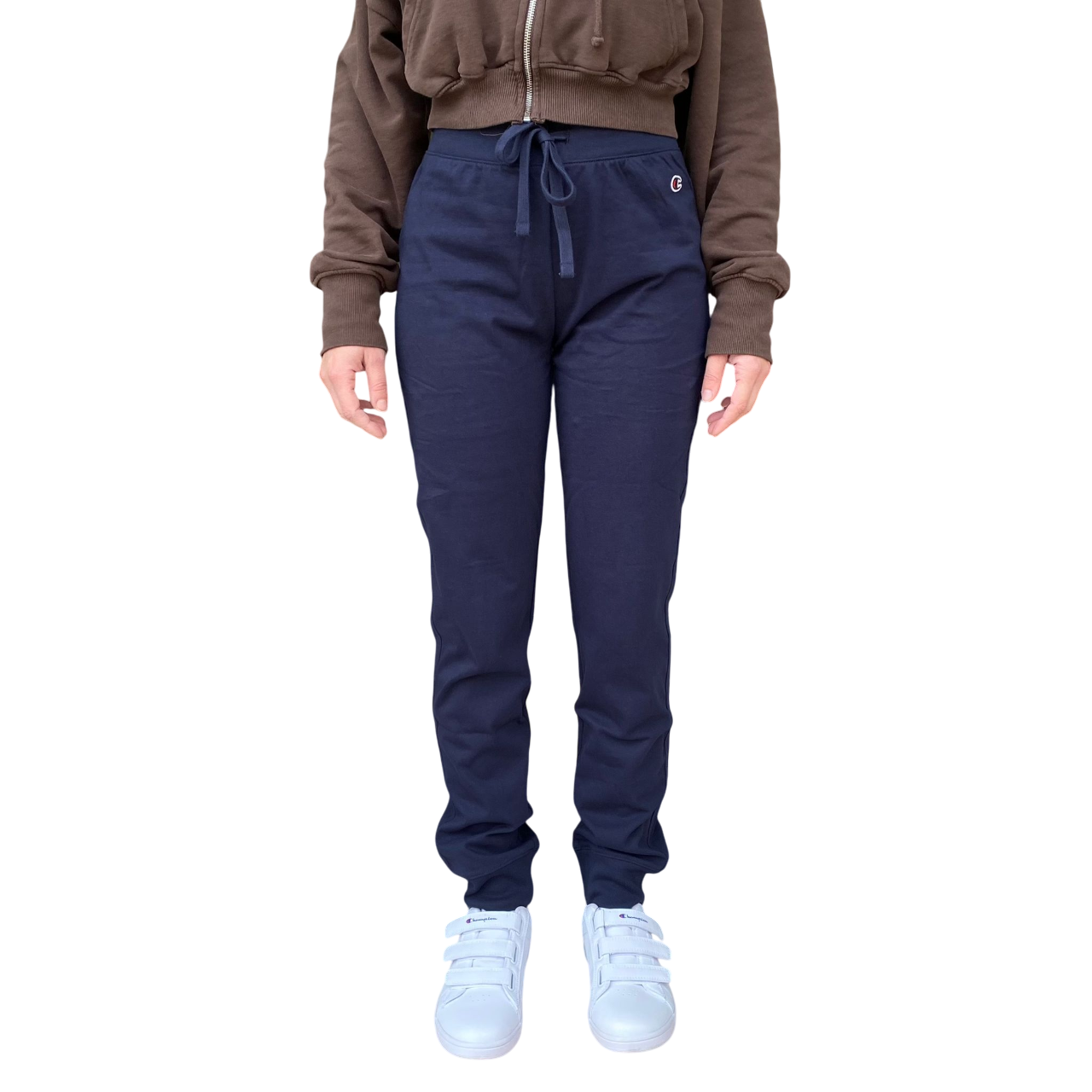 Champion pantalone sportivo da donna con polsino 118095 BS501 blu
