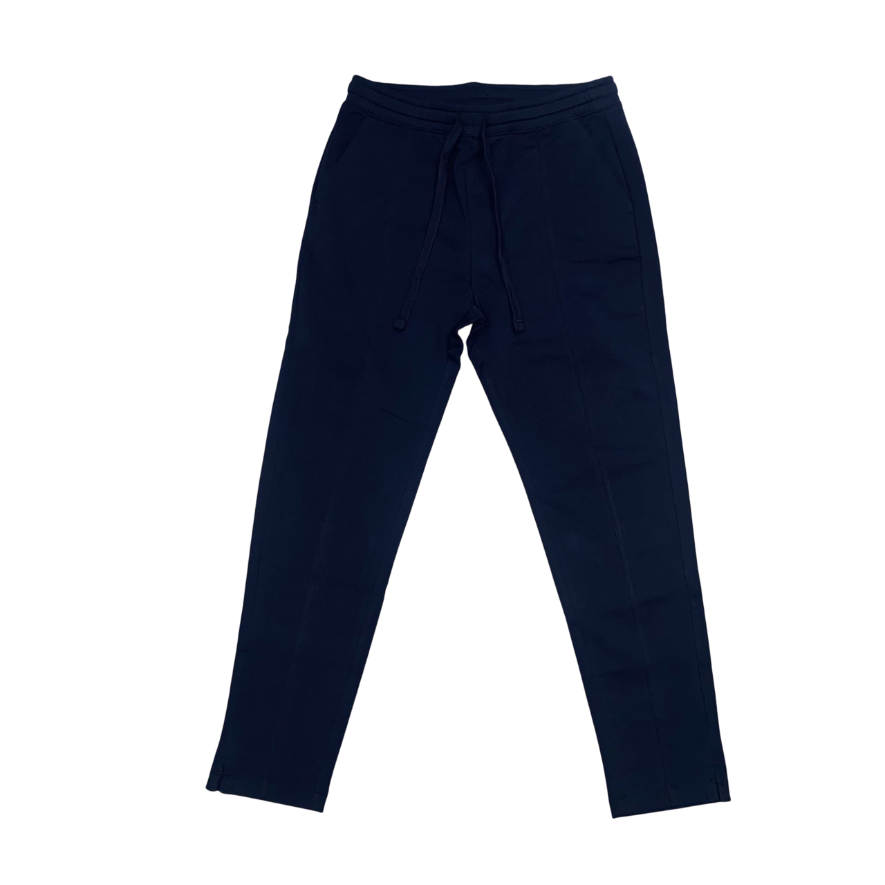 Champion pantalone sportivo da uomo  in cotone garzato con orlo dritto 117454 BS501 blu