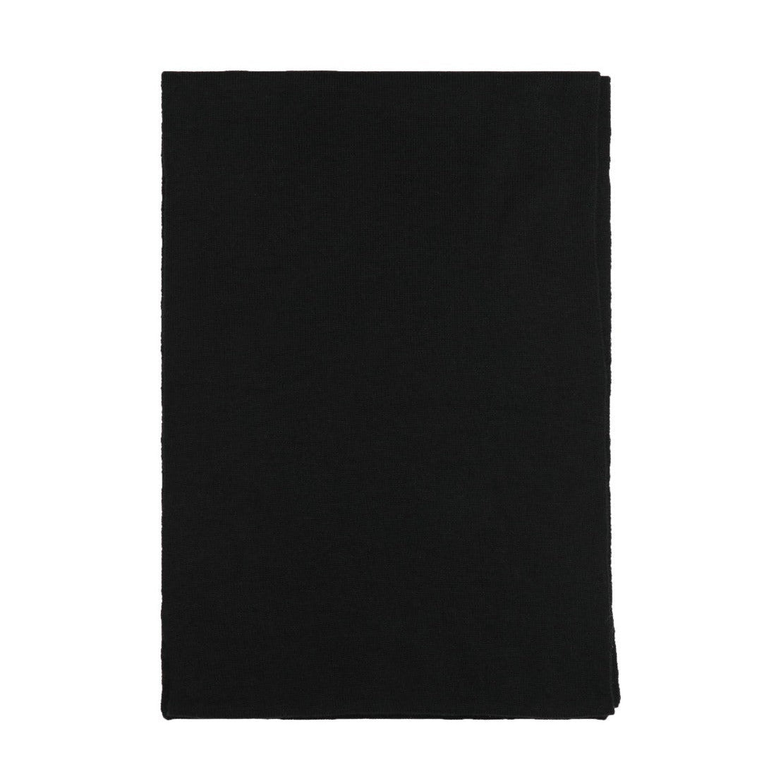 Champion sciarpa con logo ricamato 806066 KK001 nero - Accessorio elegante e caldo per outfit sportivi dietro