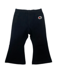 Champion tuta sportiva da bambina con cappuccio in leggero cotone garzato 405116 PS195 rosa-nero