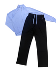 Champion tuta sportiva da donna Classic 117988_BS186 celeste_nero