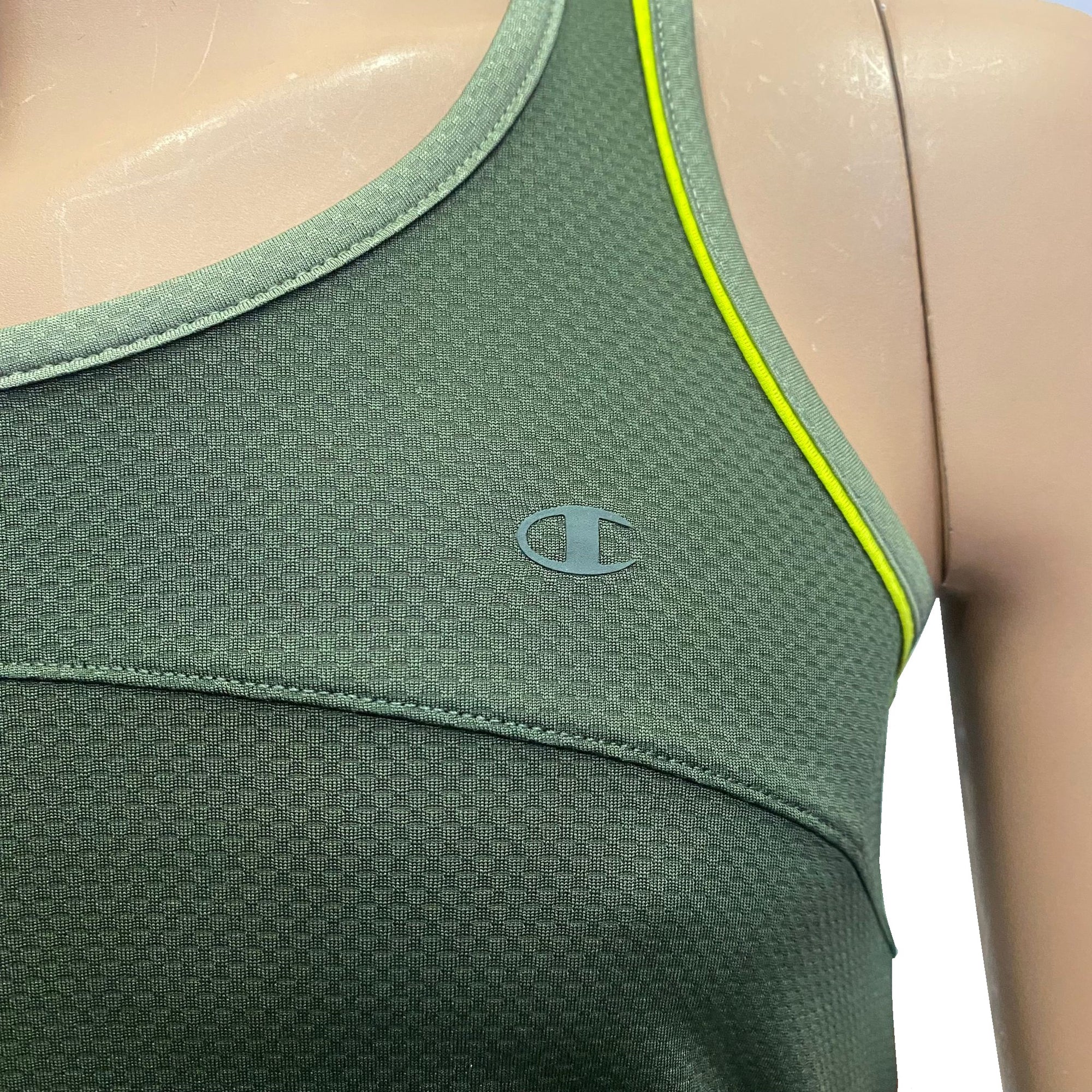 Champion canotta da uomo 117480 GS508 verde oliva