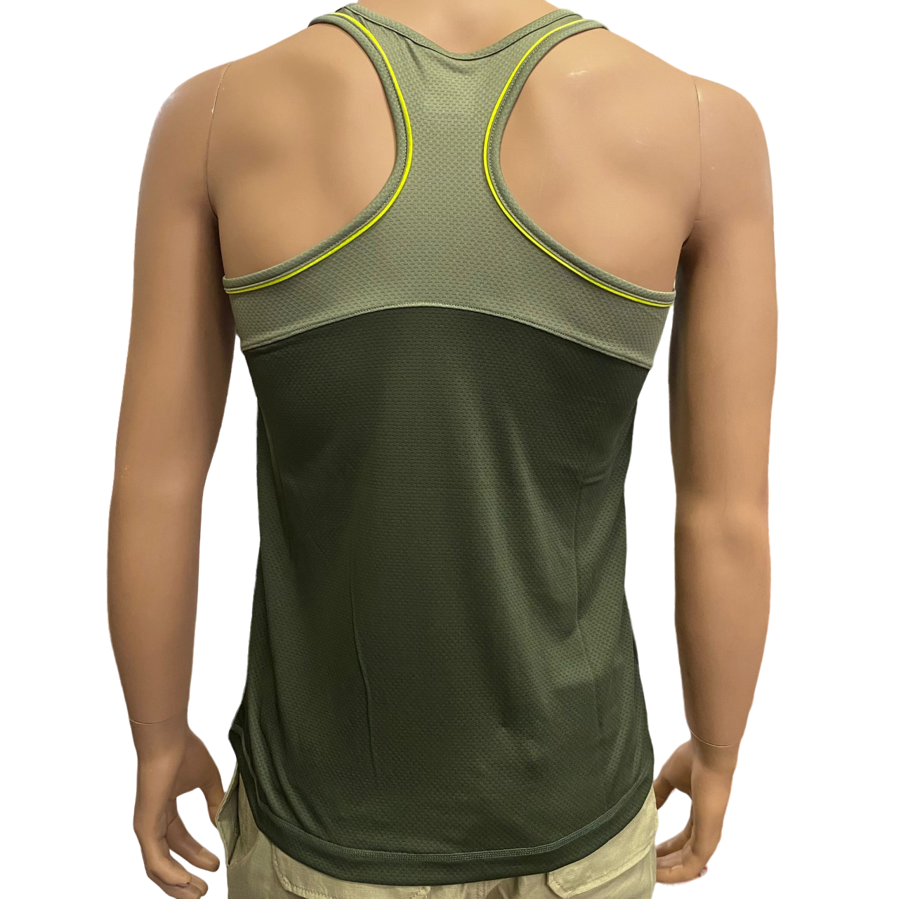 Champion canotta da uomo 117480 GS508 verde oliva
