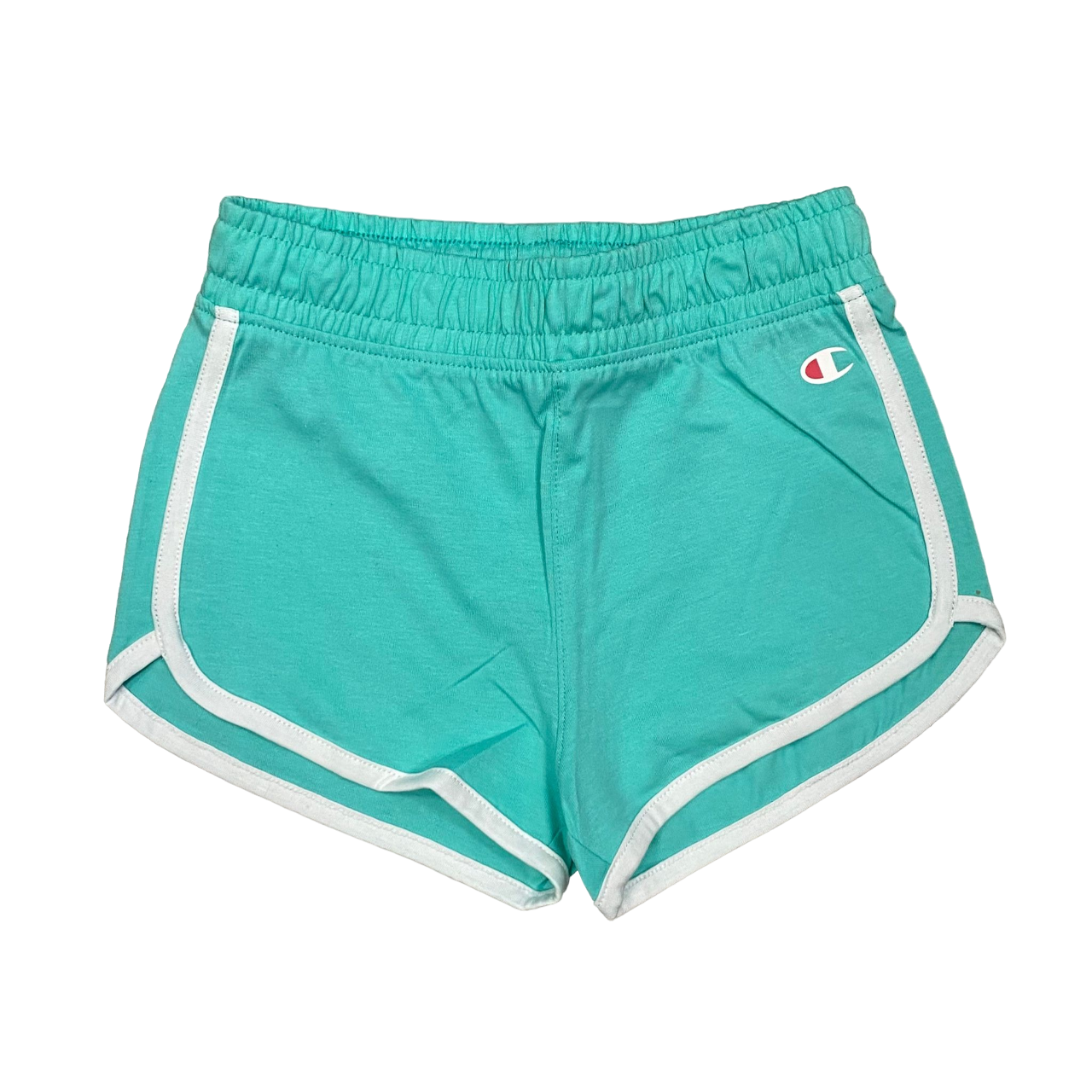 Champion completo da ragazza canotta e pantaloncino 404930 GS009 verde acqua