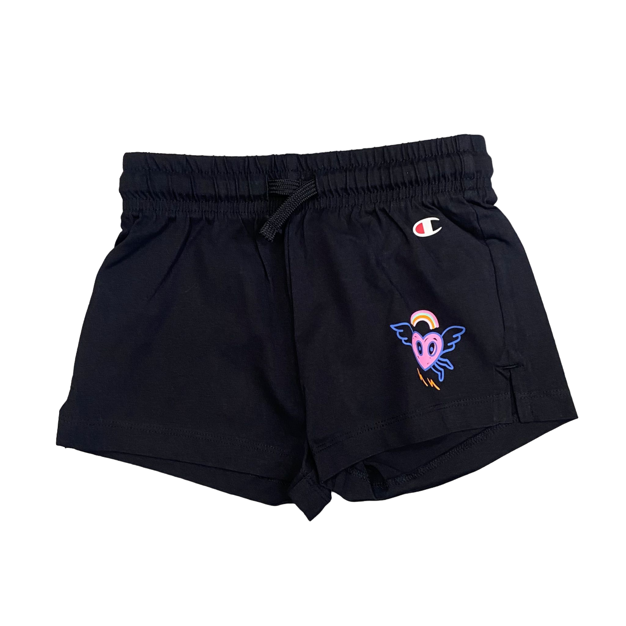 Champion completo da ragazza canotta e pantaloncino 404931 KK001 nero
