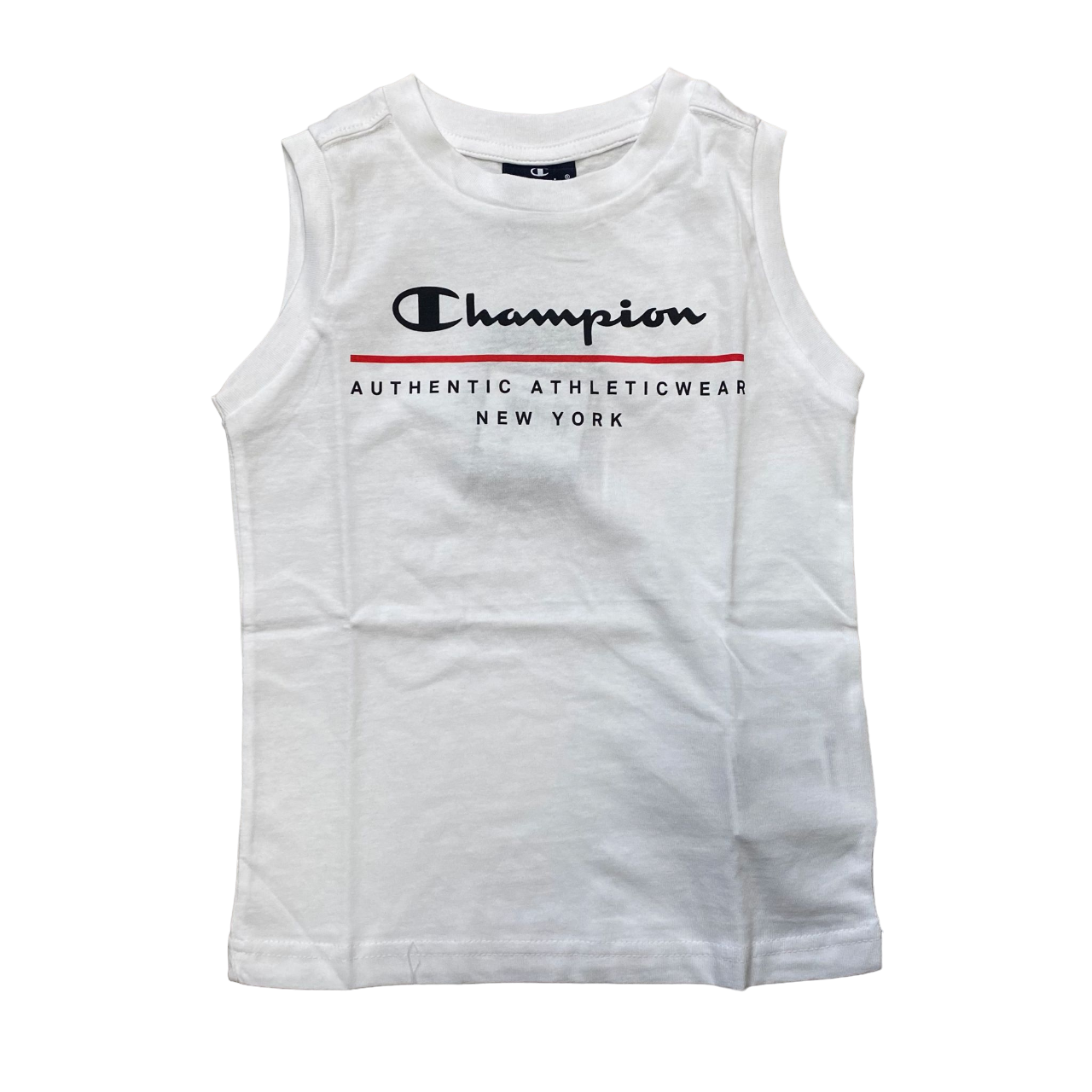 Champion completo da ragazzo in cotone con maglietta smanicata e panta Sportiamo