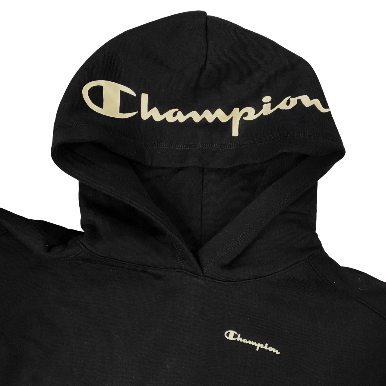 Champion felpa con cappuccio da ragazzi 403920 NBK nero