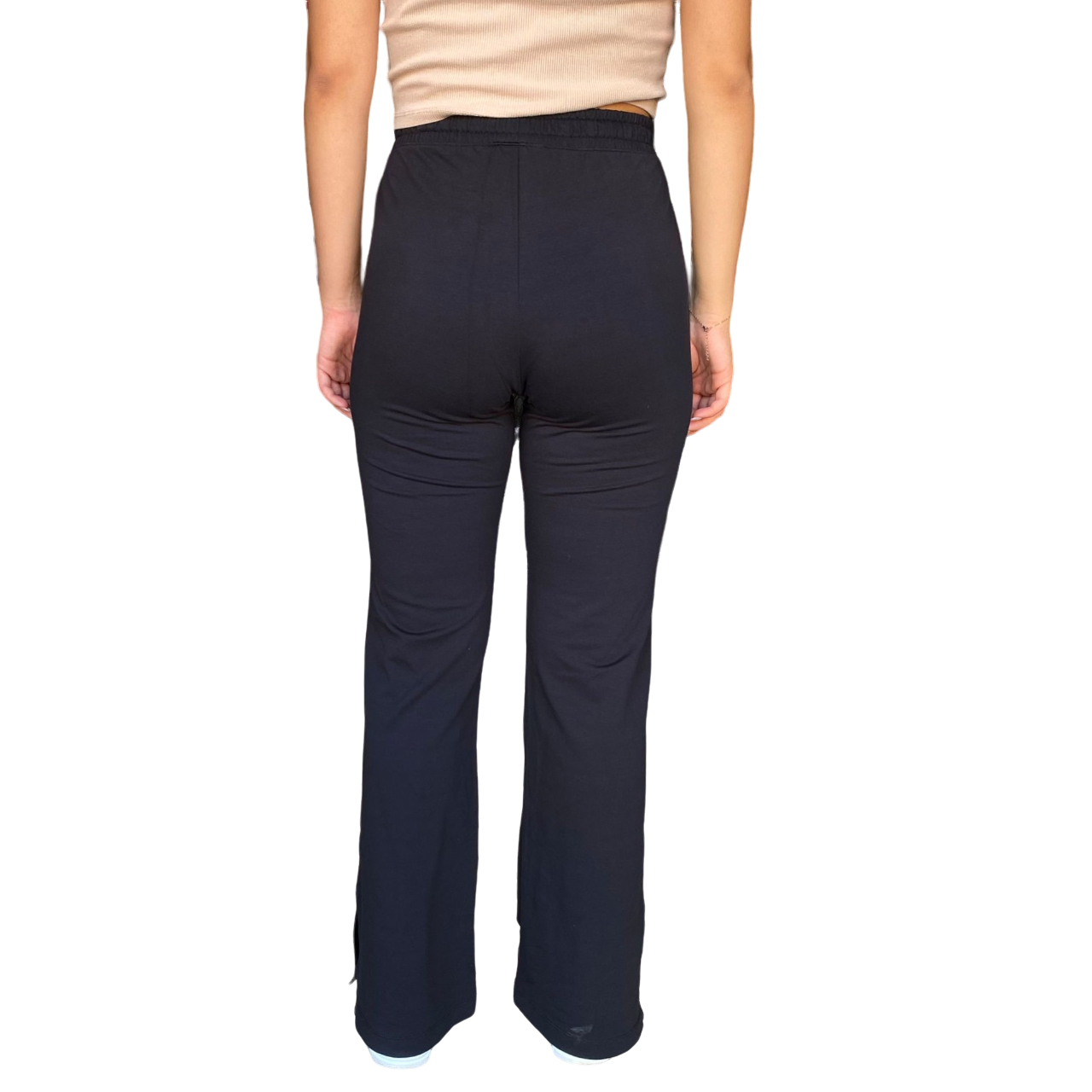 Champion pantalone largo da donna 117129 nero