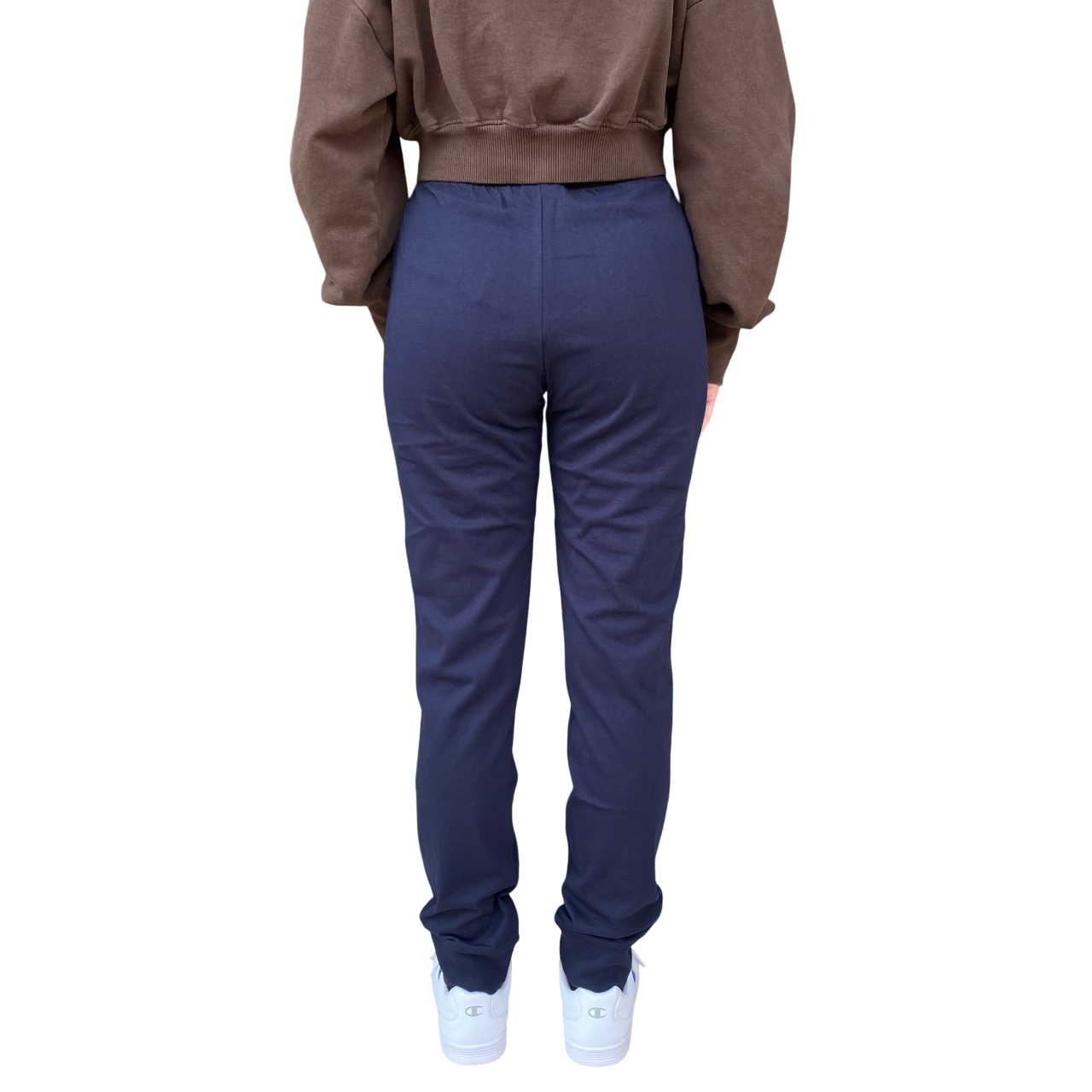 Champion pantalone sportivo da donna con polsino 118095 BS501 blu