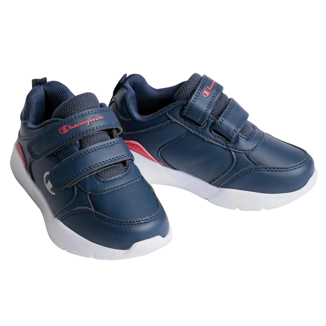 Champion scarpa da ginnastica da bambino con strappo Low Cut Grafic S32104 BS501 NNY blu