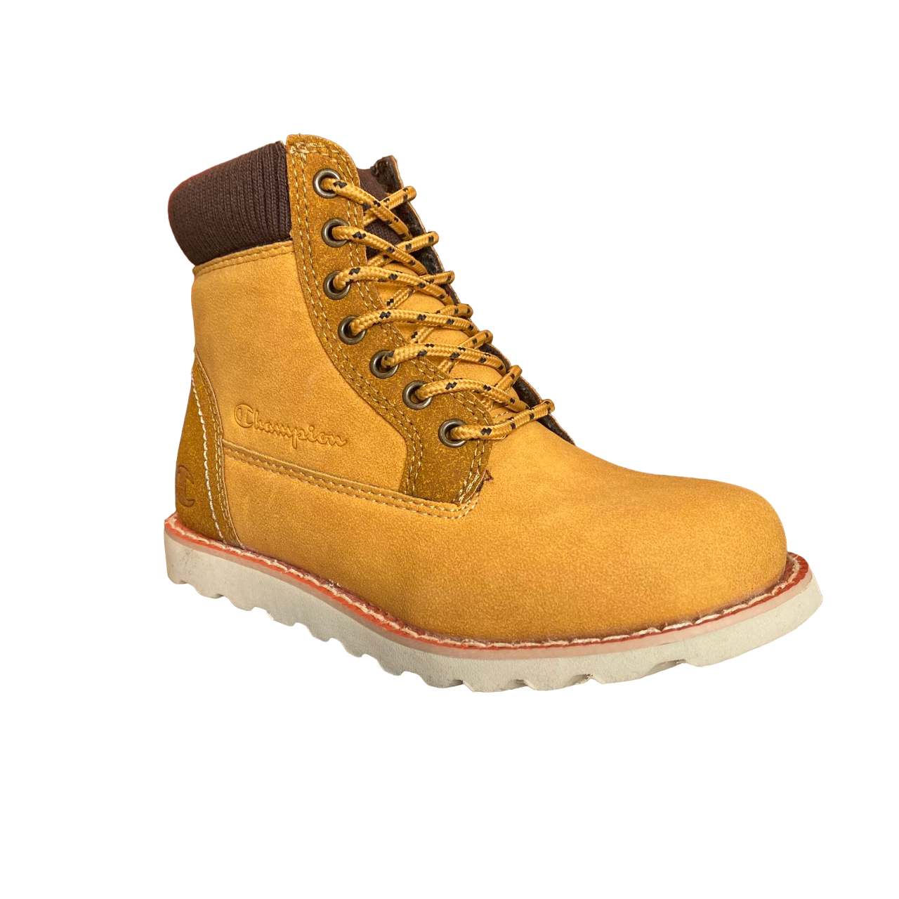 Champion scarponcino da bambino Upsate S30737-F16-2413 giallo ocra