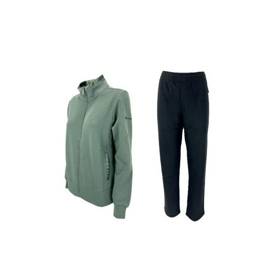 Champion tuta sportiva da donna Easy 116898 GS510 verde nero