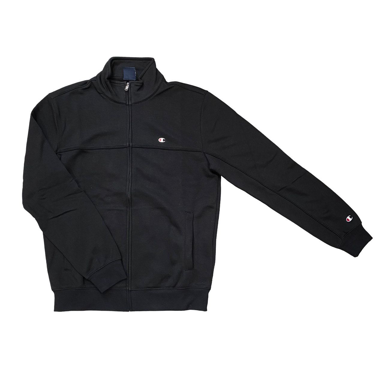 Champion tuta sportiva da uomo in cotone garzato 219942 KK001 nero