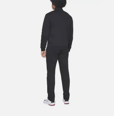 Champion tuta sportiva in cotone felpato da uomo 219393 KK001 nero
