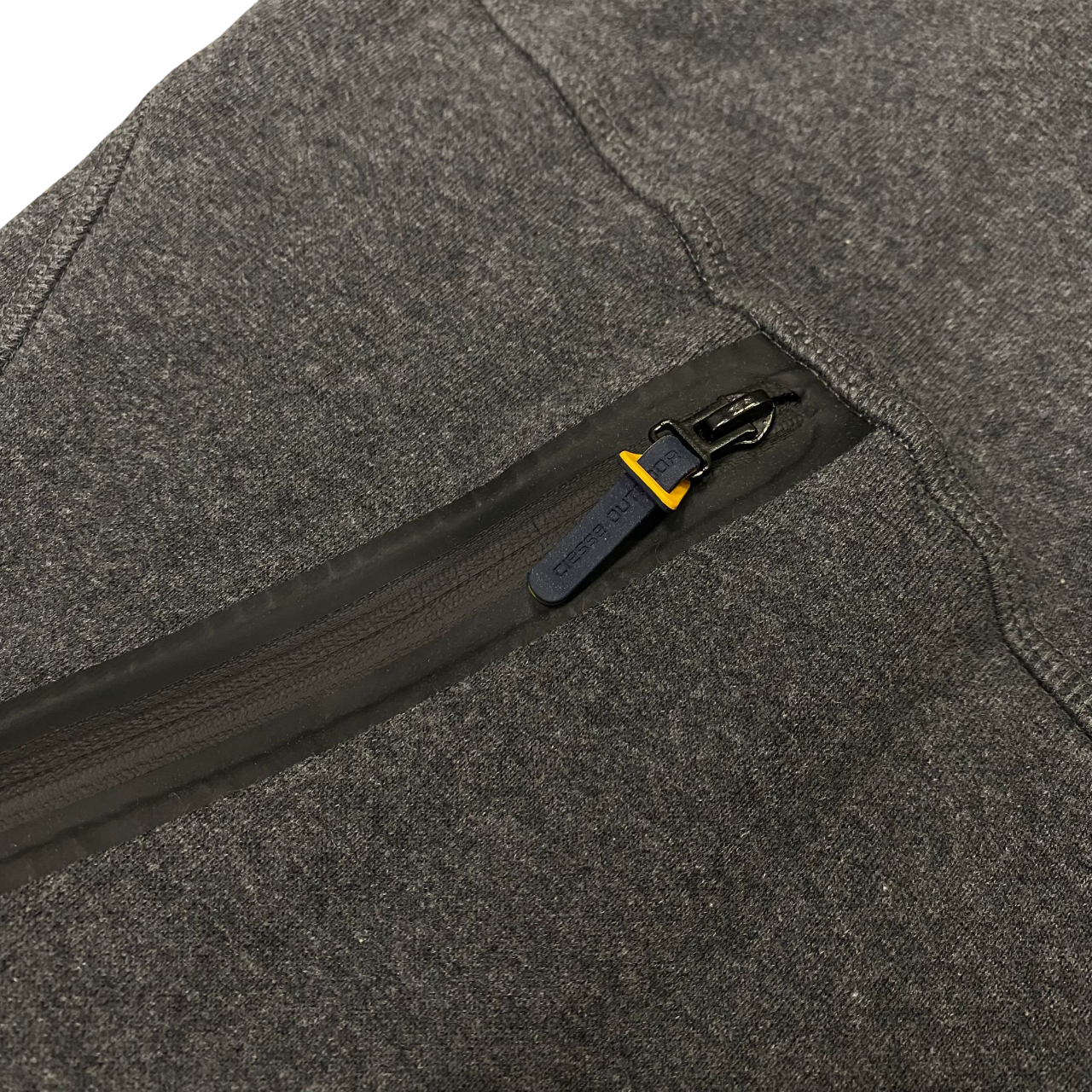 Ciesse felpa con cappuccio e cerniera intera da uomo 186comf00272 grigio