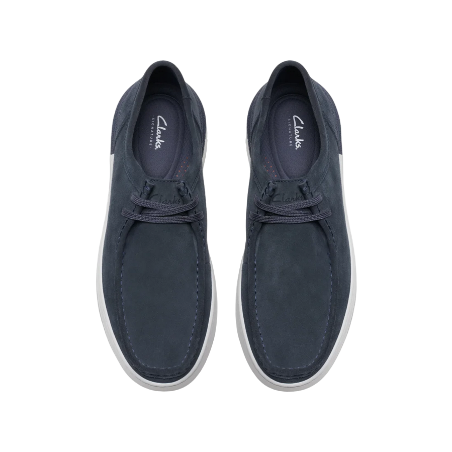 Clarks scarpa casual da uomo Courtlite Seam 176528 G blu