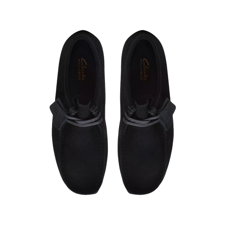 Clarks scarpa casual da uomo Wallabee Evo 26172820 nero