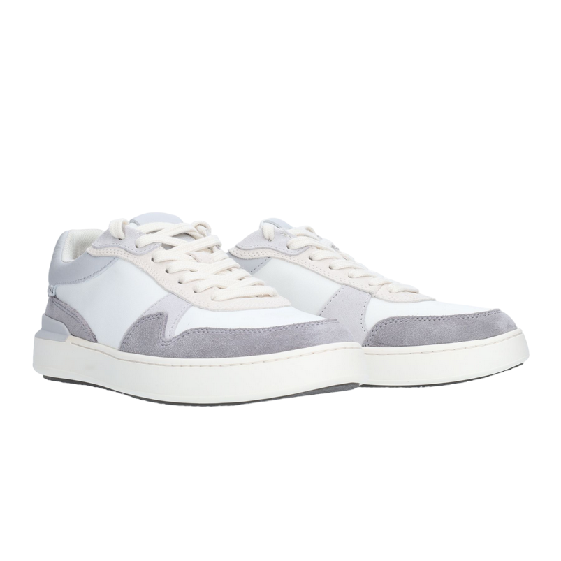 Clarks scarpa sneakers da uomo CourtLite Race 176122 G grigio chiaro