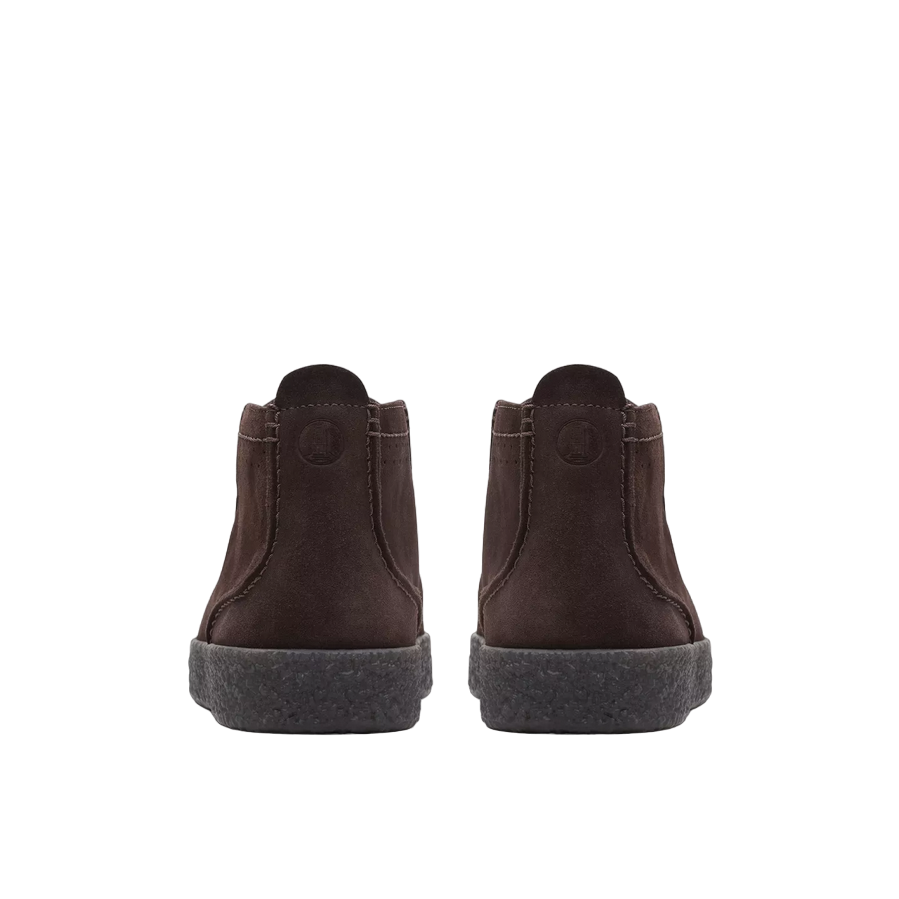Clarks stivaletto da uomo stringato Streethill Mid 26174534 marrone scuro