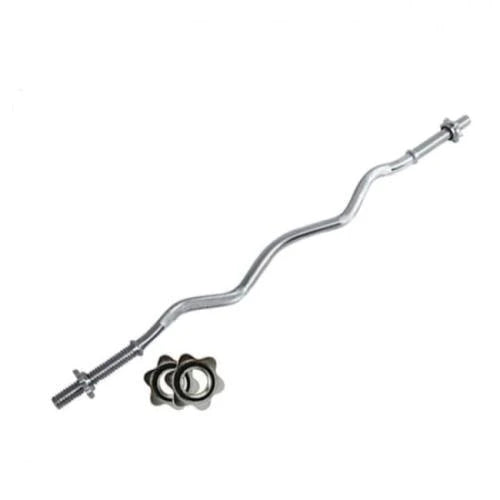 Contes Bilanciere Curl cromato 120cm chiusura a vite CBCV120