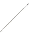 Contes Bilanciere Cromato 180cm diametro da 25mm chiusura vite CBCV180