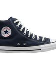 Sneakers Converse All Star Chuck Taylor Classic HI Junior 3J233C blu per ragazzi in tela canvas con design alto