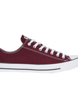 Sneakers Converse Chuck Taylor All Star Classic M9691C marroni unisex in tela, scarpe casual iconiche comode e versatili per uomo e donna, vista laterale