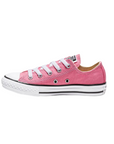 Sneakers Converse Chuck Taylor All Star OX 3J238C rosa per bambina junior in tela resistente, scarpe iconiche comode per il gioco e lo stile dei più piccoli, vista interna