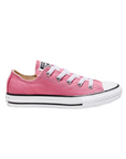 Sneakers Converse Chuck Taylor All Star OX 3J238C rosa per bambina junior in tela resistente, scarpe iconiche comode per il gioco e lo stile dei più piccoli, vista esterna