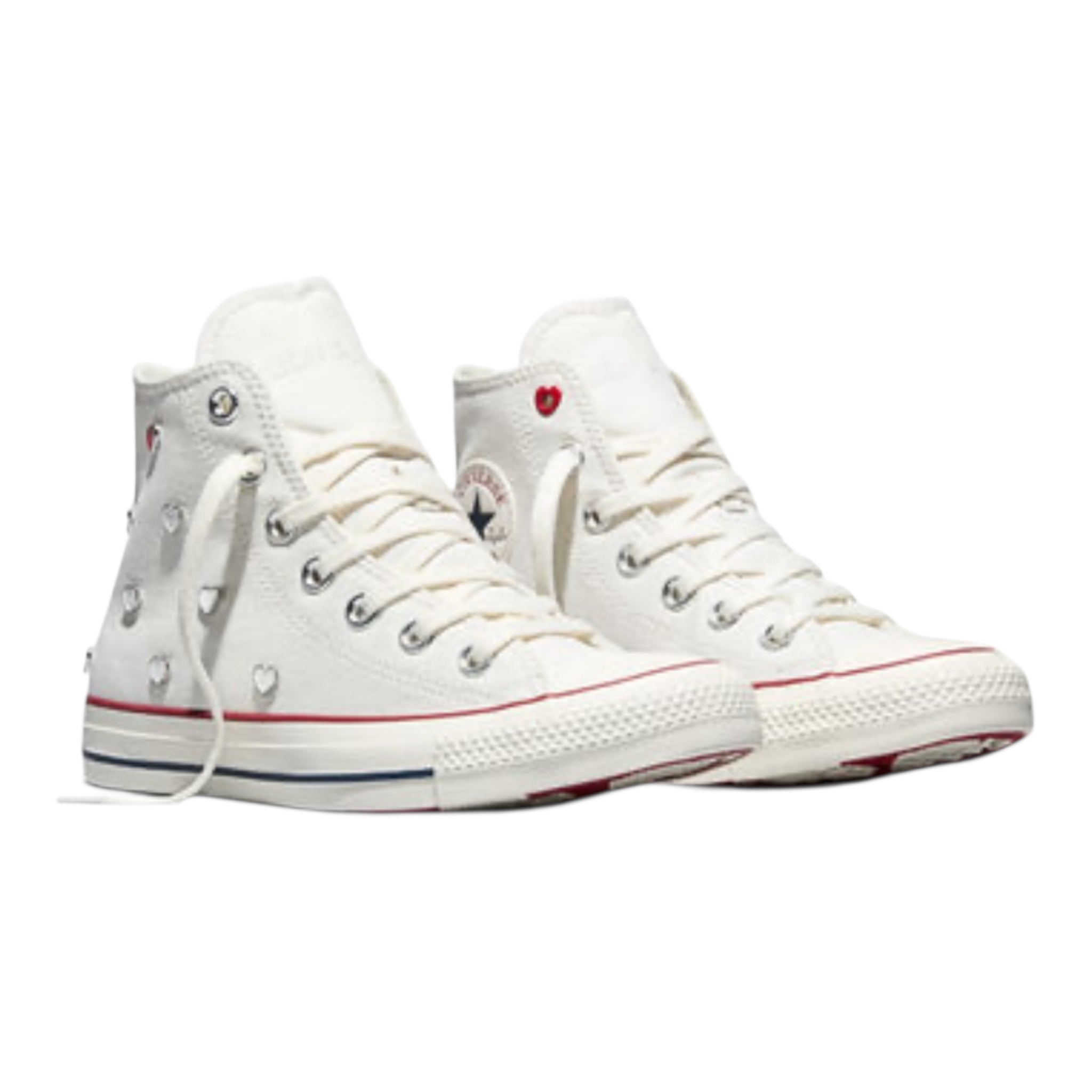 Converse Chuck Taylor Valentine's Day A19055C Bianco Rosso Donna