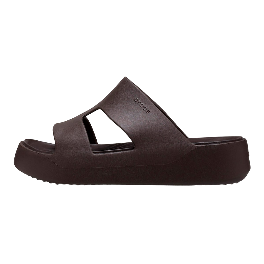 Crocs Ciabatta con zeppa da donna Getaway Platform H-Strap 209409-206 espesso