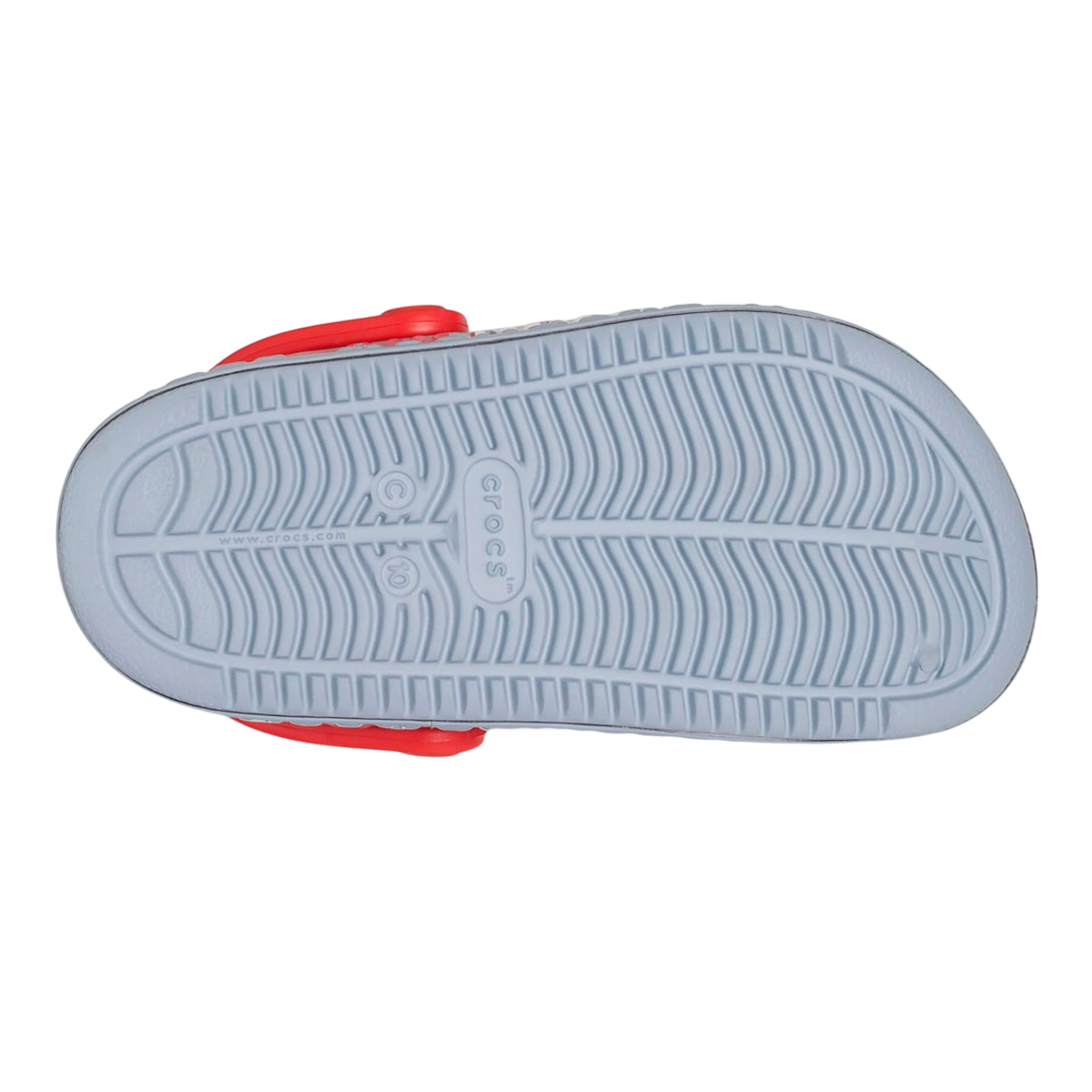 Crocs ciabatta sabot da bambino Avengers Off Court 209945-0ID blu-grigio