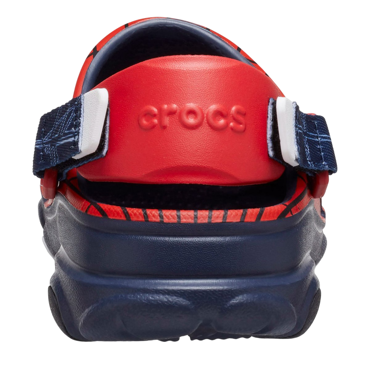 Crocs ciabatta sabot da ragazzi Team Spider Man All-Terrain Clog 208786-410 rosso-blu