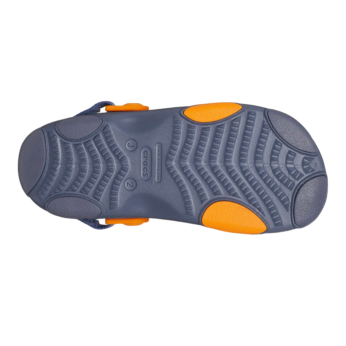 Crocs ciabatta sandalo da bambini All-Terrain 207707-4EA tempesta blu